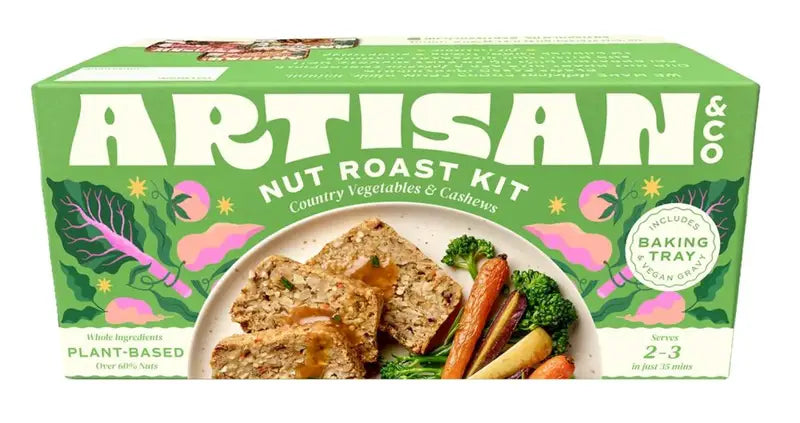 Artisan Grains Country Vegetable & Cashew Nut Roast Kit 212g