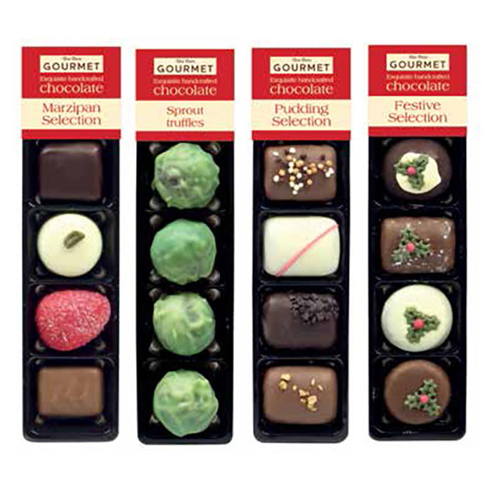 BonBon Gourmet Christmas Chocolate 60g assorted festive selections