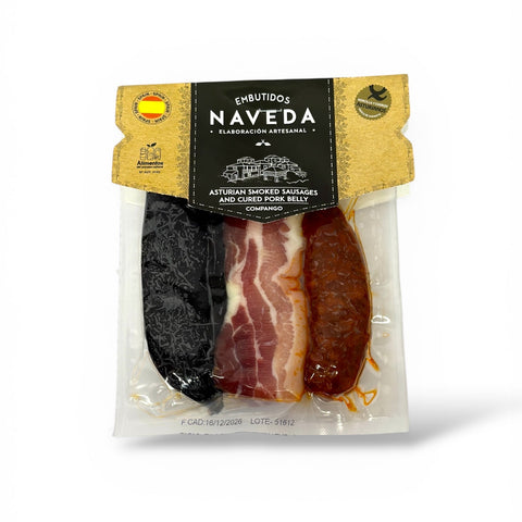 Naveda Asturian Smoked Sausages and Cured Pork Belly