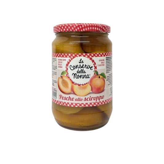 LE CONSERVE DELLA NONNA Peaches in syrup 690g