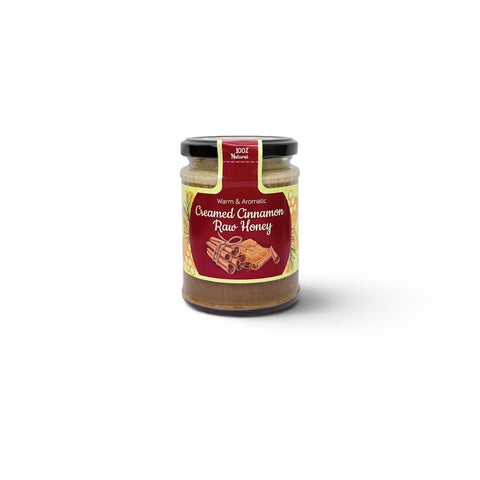 Busy Bees Creamed Cinnamon Raw Honey