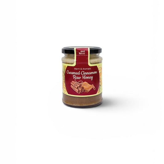 Busy Bees Creamed Cinnamon Raw Honey