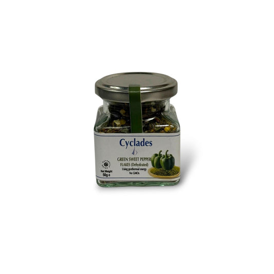 Cyclades Green Pepper Flakes 50g