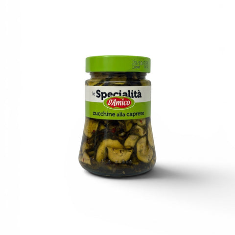 D'AMICO Rustic Courgettes Capri Style in Oil 290g