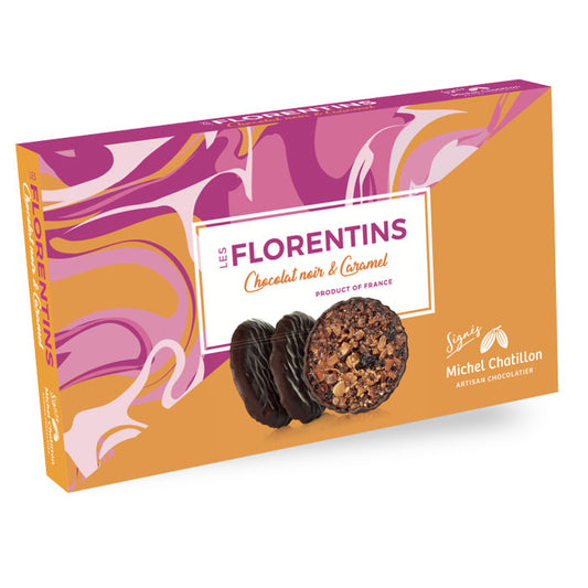 MAISON DE FLORENTINS Chocolate and Caramel Florentines 100g