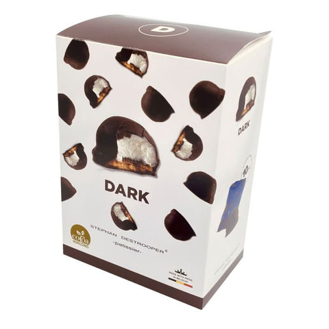 STEPHAN DESTROOPER Dark Chocolate 10 Pieces Mello Cakes Gift Box