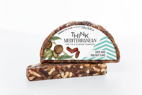 THINK MEDITERRANEAN Date & Walnut Cake 250g