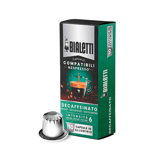 BIALETTI Decaf Nespresso Capsules 10 pack