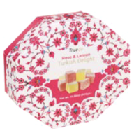 Truede Rose & Lemon Turkish Delight 300g