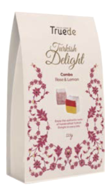 Truede Combo Rose & Lemon Turkish Delight 125g