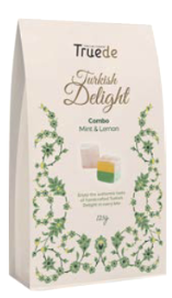 Truede Combo Lemon & Mint Turkish Delight 125g