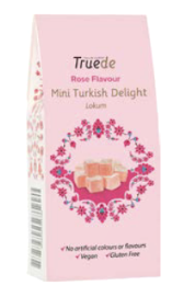 Truede Mini Rose Flavour Turkish Delight 150g