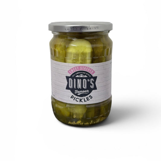 Dino’s Sweet Stacker Pickles