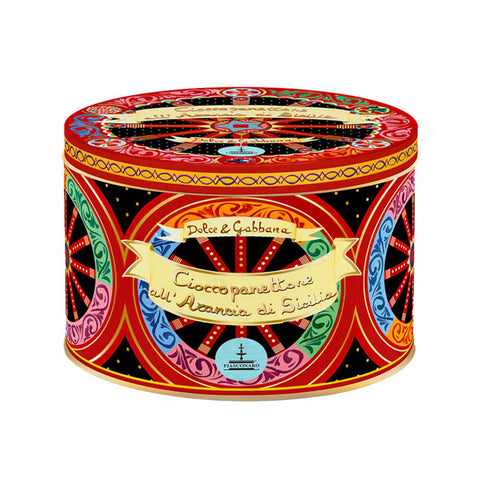 DOLCE & GABBANA Ciocco Panettone All'Arancia Di Sicilia (Chocolate and Candied Orange) 1kg