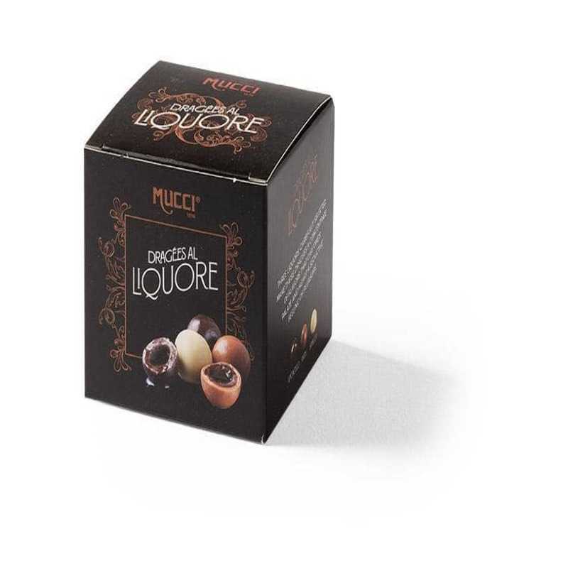 Mucci Giovanni Assorted Liqueur Dragees – Limoncello, Rum & Sambuca 75g