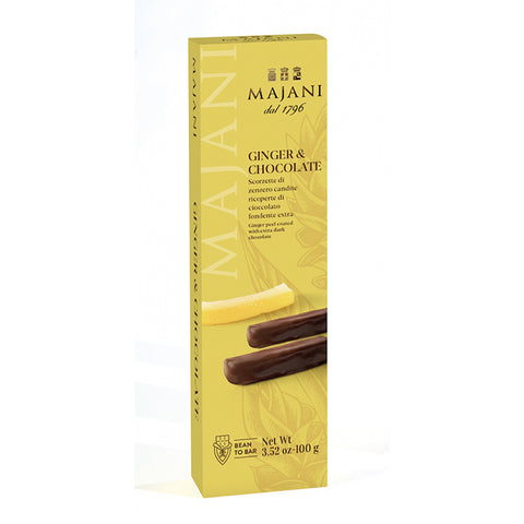 MAJANI Candied Ginger Coated with Dark Chocolate 100g