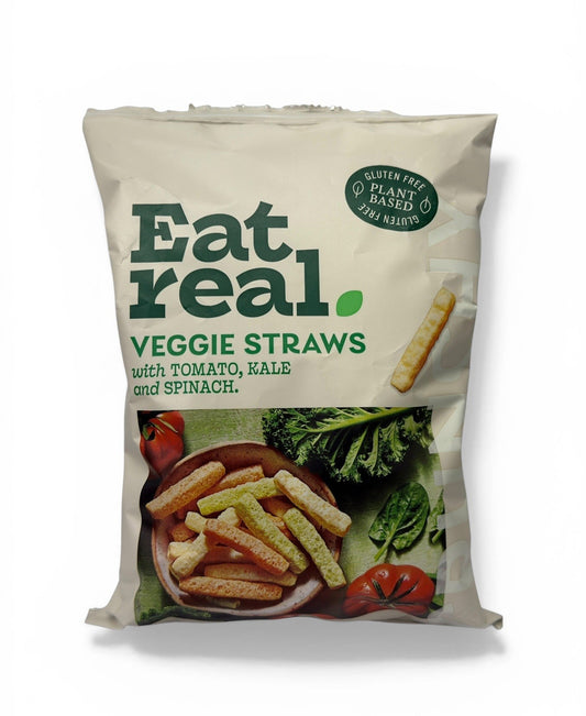 EAT REAL Veggie Straws with Tomato, Kale & Spinach 110g