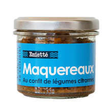 L’ATELIER DU CUISINIER Emietté of mackerel with lemon vegetable confit 90g Jar