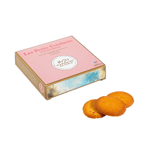 La Sablesienne Fondants with Raspberry Chips 80g