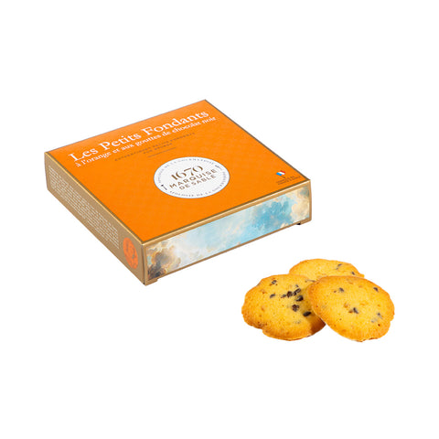 La Sablesienne Fondants with Orange Peel & Chocolate Chips 80g