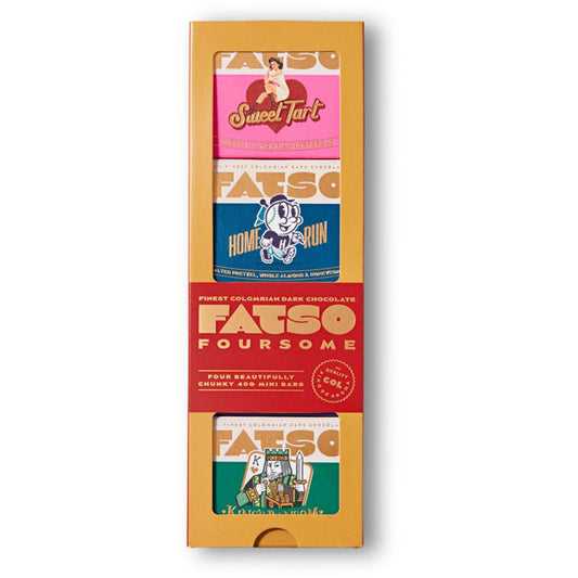 FATSO 4 Mini Bars Gift Box 160g