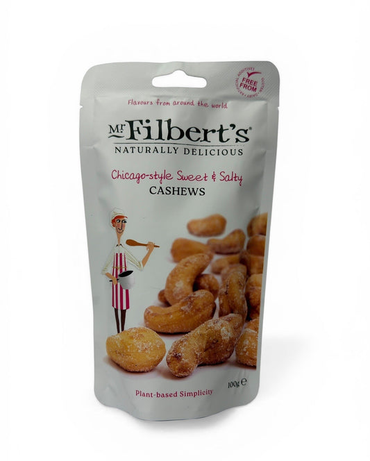 MR FILBERTS Chicago Style Sweet & Salty Cashews 100g