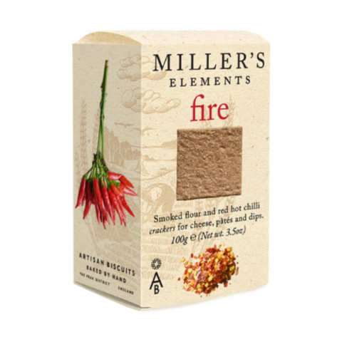 MILLER’S EARTH CRACKERS Element Fire 100g