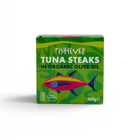 Fish4Ever Tuna Fillets in Organic Olive Oil 160g