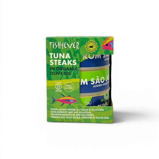 Fish4Ever Tuna Steaks in Organic Olive Oil