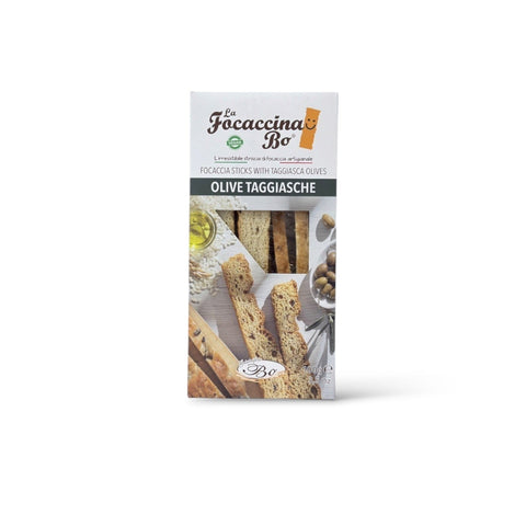 La Focaccina Bo Focaccia Sticks with Taggiasca Olives