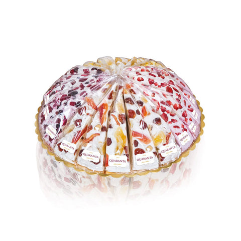 QUARANTA Four Fruits Soft Nougat Cake Slice