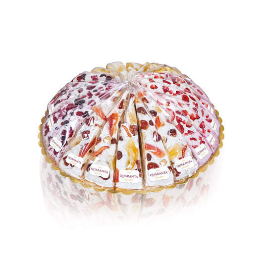 Quaranta Four Fruits Soft Nougat Cake Slice 165g