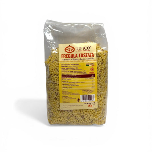 Tipico Toasted Fregola Sardinian Pasta 1kg