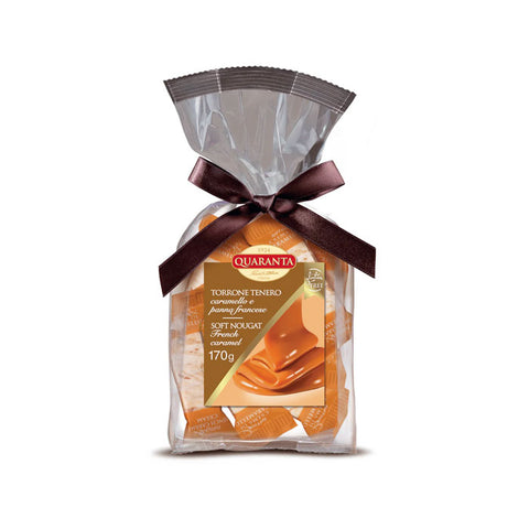 QUARANTA Nougat Ribbon Bag