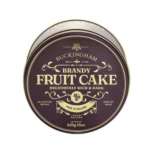 Buckingham Cakes Brandy Fruit Cake with Fine Cognac 425g