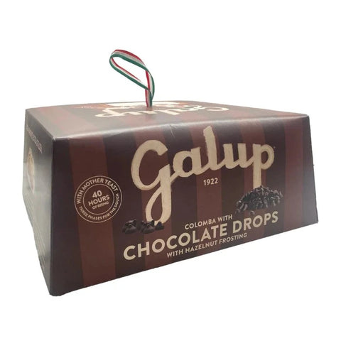 GALUP Colomba With Chocolate Drops & Hazelnut Frosting 750g