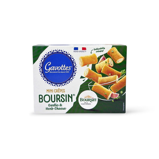 Gavottes Mini Crepes Boursin Garlic & Herbs