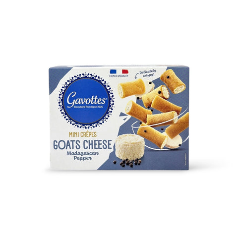Gavottes Mini Crepes Goat's Cheese & Pepper
