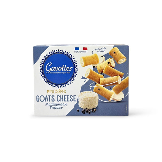 Gavottes Mini Crepes Goat's Cheese & Pepper