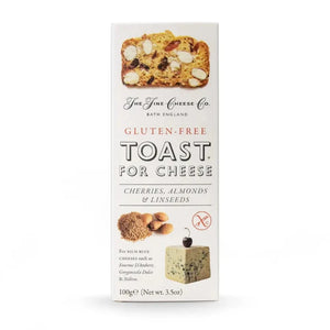 THE FINE CHEESE CO. Gluten Free Cherry & Almond Toast for Cheese 100g