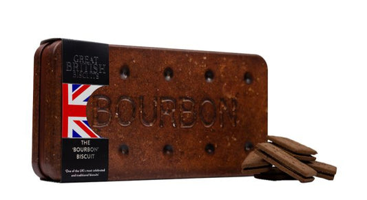 Silver Crane Giant Bourbon Biscuit Tin 400g