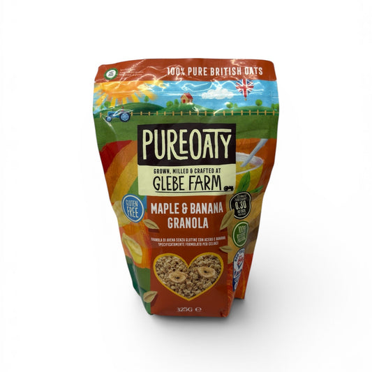 Glebe FarmPure Oaty Gluten Free Maple Banana Granola 325g
