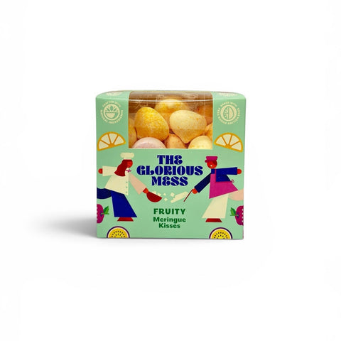 The Glorious Mess Fruity Meringue Kisses
