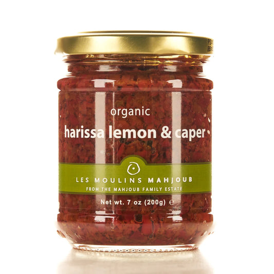 Moulins Mahjoub Organic Lemon and Caper Harissa 200g
