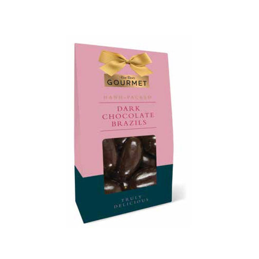 BON BON GOURMET Dark Chocolate Brazil Nuts Gift Box 130g