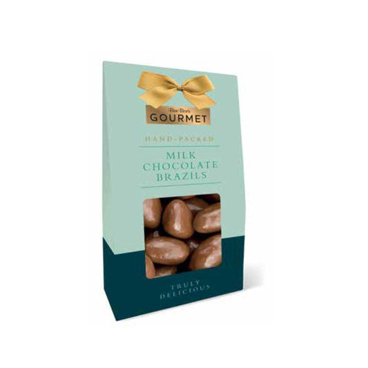 BON BON GOURMET Milk Chocolate Brazil Nuts Gift Box 130g