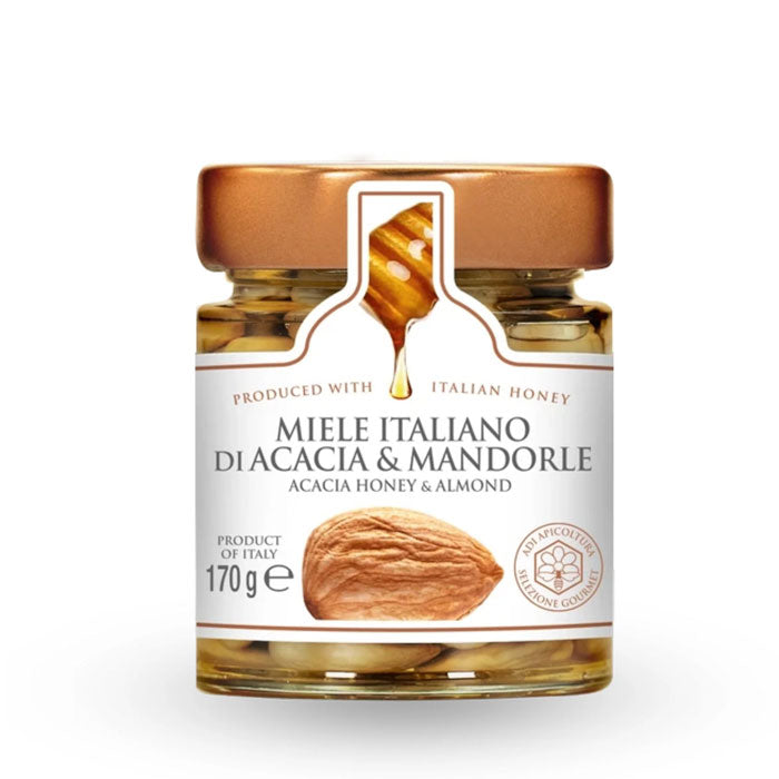 ADI Apicoltura Acacia Honey and Almonds 170g