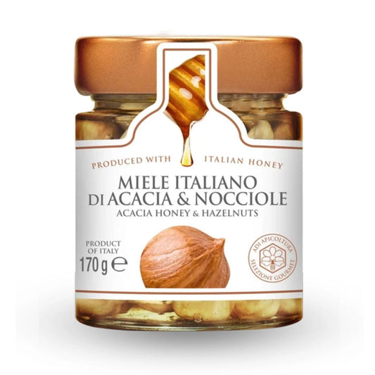 ADI APICOLTURA Acacia Honey and Hazelnut 170g