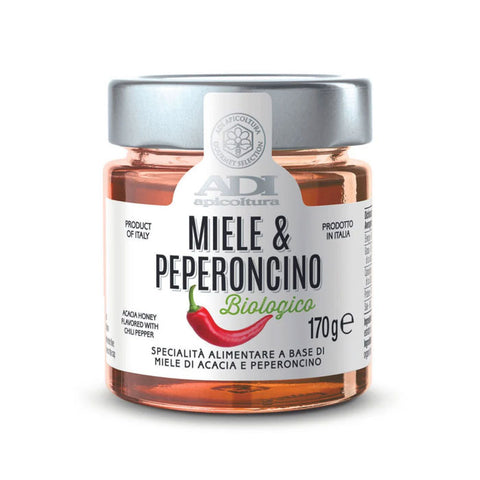 ADI APICOLTURA Organic Acacia Honey with Chilli Pepper