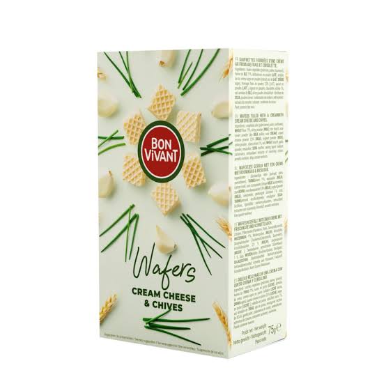 Bon Vivant Cheese & Chive Wafers 75g